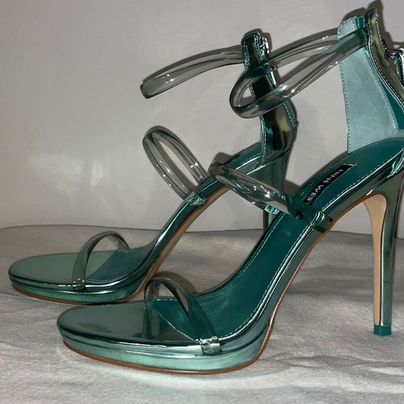 NEW Nine West Green Heels for Women SIZE 8.5 - Picture 2 of 11